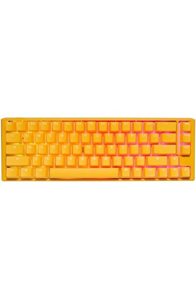 Ducky Tastatură de gaming One 3 SF galbenă, LED RGB, galbenă
