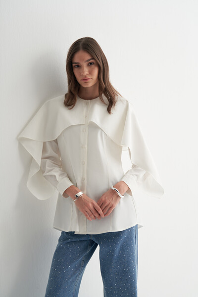 VESNA Premium Pelerinli Gömlek