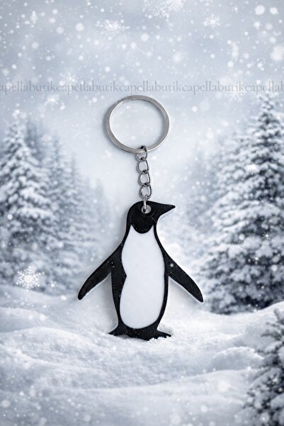 Capella Nihilist penguin keychain