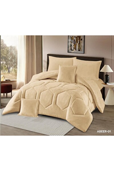 miral Abeer single and single and a half winter bedspread made of velvet and ...