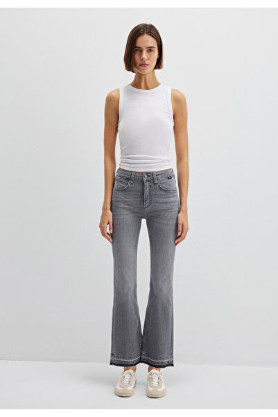 Mavi Maria Light Smoke Str Jean Pants Flare - Bootcut/Normal Waist/Spanish Le...