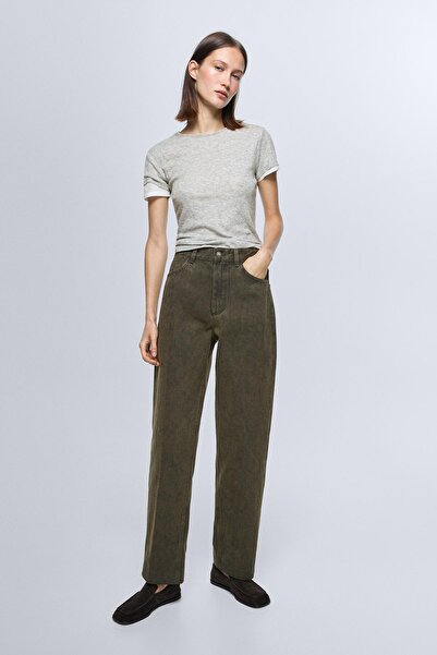 Massimo Dutti Orta bel balloon fit jean