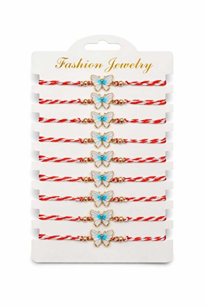 OEM Set of 12 martisor bracelets, different martisor designs for the month of...