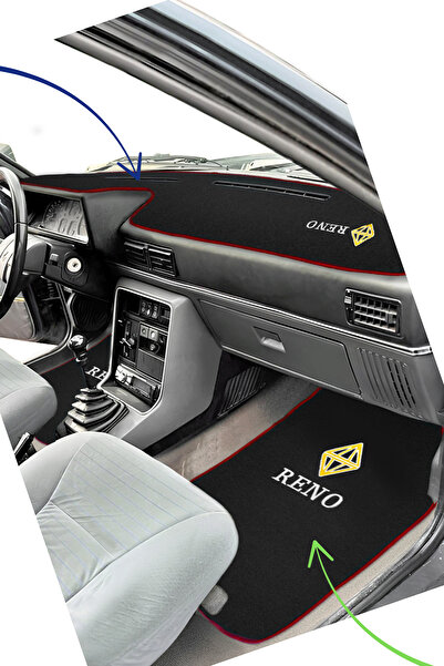 TUSBA MARKET Renault Broadway R9 R11 Spring Elmas Logolu Torpido Koruyucu Ört...