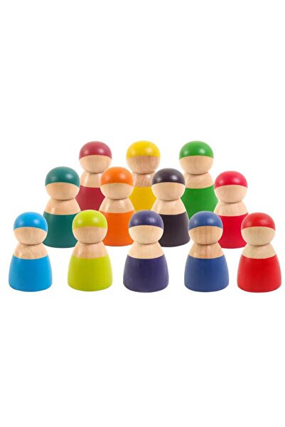 Woody Buddy Classic Wooden Peg Dolls