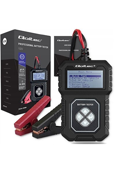 Qoltec Tester de baterii
