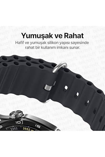 Nacario حزام سيليكون مقاس 46 ملم متوافق مع الساعات التي يتوافق مع NrcrioShop ...