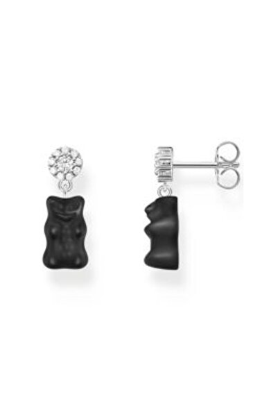 Thomas Sabo H 2330-052-11 ear studs with black goldbears silver Ladies