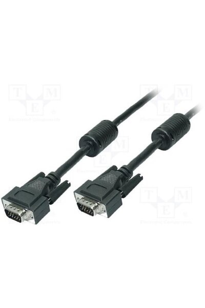 LogiLink Видео кабел, VGA (M) към VGA (M), 20 м, двойно екраниран, черен