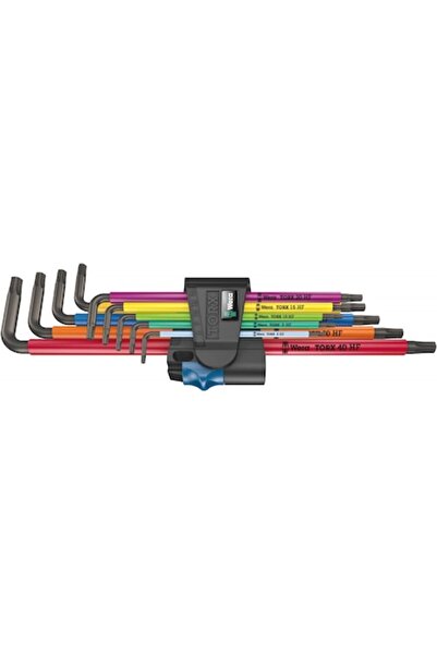 wera Set de chei Allen Torx, TX8-TX40, 9 bucăți, 967/9 XL multicolore HF