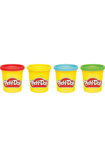 Hasbro Play-Doh Mini plasticine set, 4 classic colors, multicolor, 224g, for ...