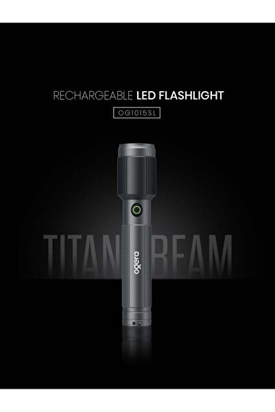 Ogera Rechargeable LED Flashlight 20W Laser Light