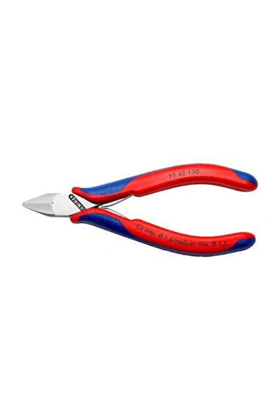 Knipex Electronic Pliers with Non-Serrated Cutting Edge