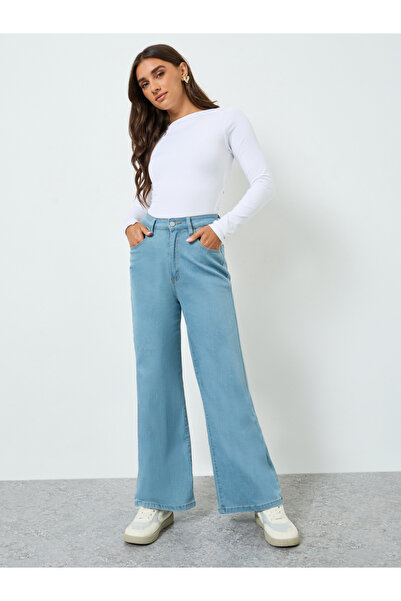 Styli Women High-Rise Wide Leg Jeans