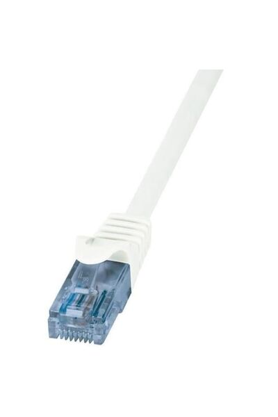 LogiLink - Patch Cable Cat.6A 10GE Home U/UTP EconLine white 3.00m
