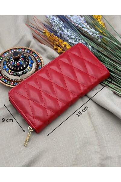 Womancraft Quilted Zippered Women's Wallet