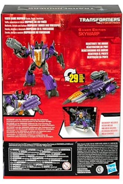 Yıldızan Newshpings Transformers Studio Series Gamer Edition 11 Voyager Skywa...
