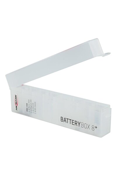 ANSMANN Battery Holder, ANSMANN, 8 pieces, White