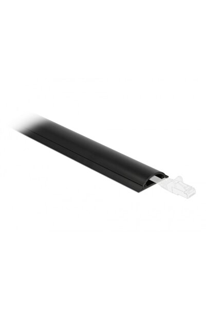 DELOCK Protecție cablu, Delock, Negru - PVC - Bandă adezivă