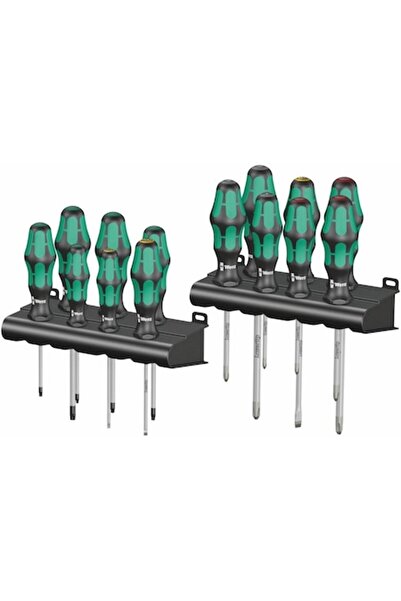 wera SET 14 șurubelnițe, Wera, Metal, Verde