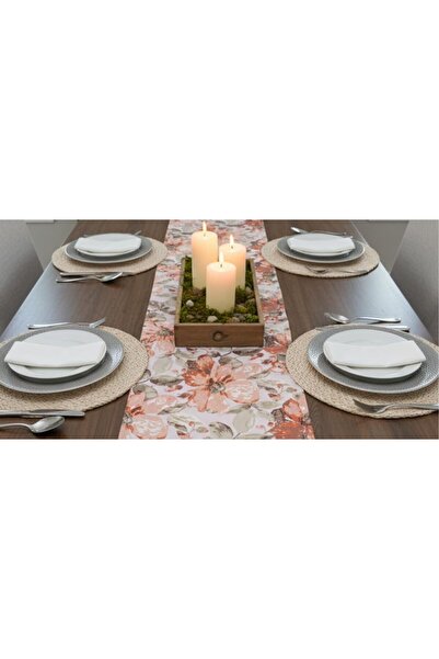Nacario Nrcrioshop Woven Decorative Table Runner 45X140 cm |   Tile Colored F...