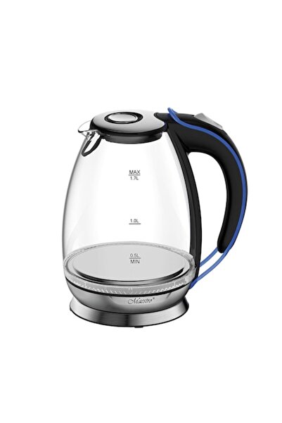 Maestro Fierbător electric cu iluminare MR-054, sticlă 1,7 L