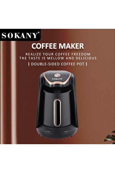 Generic SOKANY 250ML Arabic Coffee Maker – One-Button Automatic Turkish Coffe...