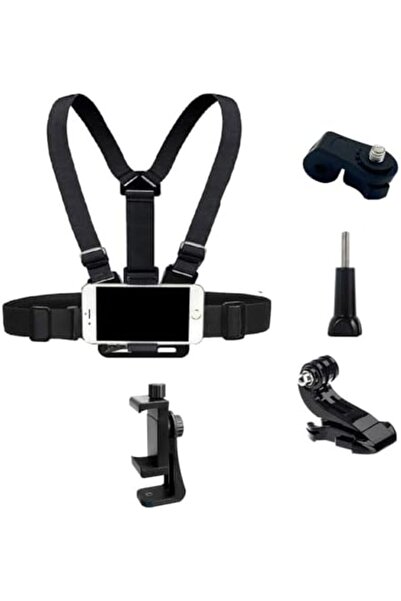Yıldızan oanshop 5 Parça Göğüs Bandı Aksiyon Kamera ve Telefon Tutucu – 360° ...