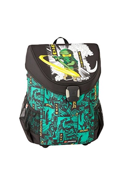 LEGO Ghiozdan școlar Ninjago, verde Easy, 30 x 40 x 21