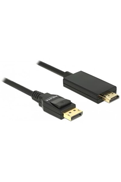 DELOCK Cablu Displayport 1.2 la HDMI, Delock, 4K, 2m, Negru