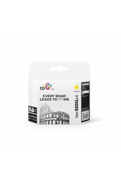 TB Print Ink Cartridge for HP OJ 6500 TBH-920XLYR YE, Yellow