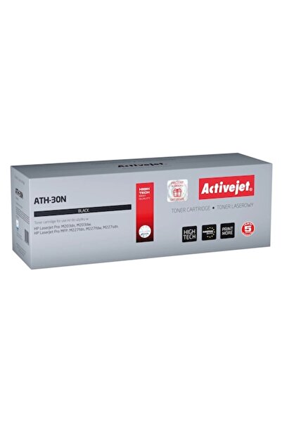 ActiveJet Тонер за HP 30A, черен