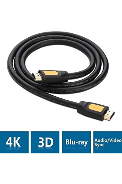 Nacario Nrcrioshop 4K HDMI Cable, 1.5 Meters, Black 1201248