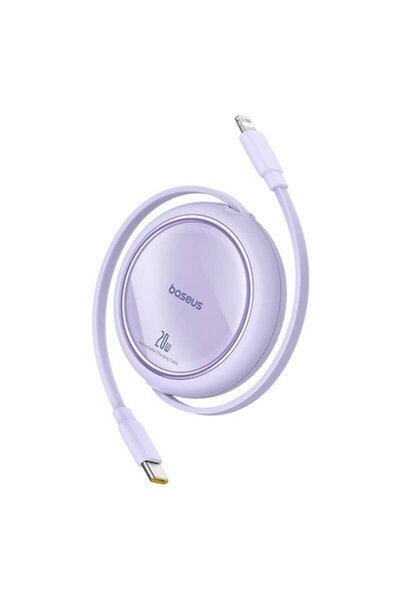 Baseus Cablu Free2Pull USB-C la iP 20W 1m (Mov)
