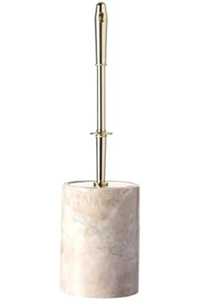 Nacario Nrcrioshop Marble Toilet Brush, Beige 1201248