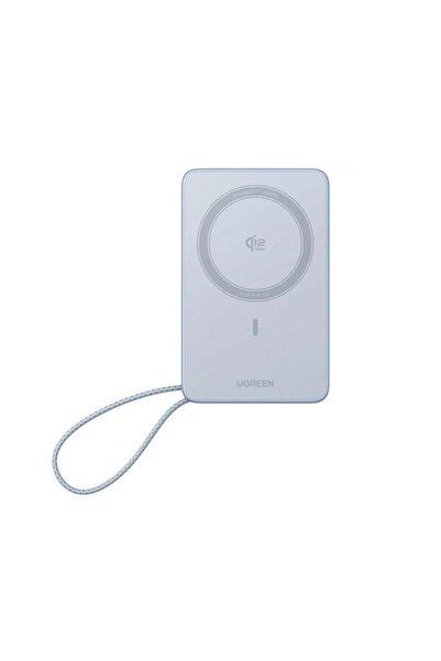 Ugreen MagFlow 10.000 mAh 25W Qi2 Magnetik Wireless USB-C Dahili Kablolu Hızl...