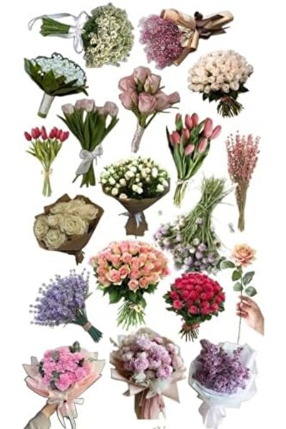 Nacario Nrcrioshop Retro Bouquet Themed Laptop Tablet Phone Agenda Bullet Jou...