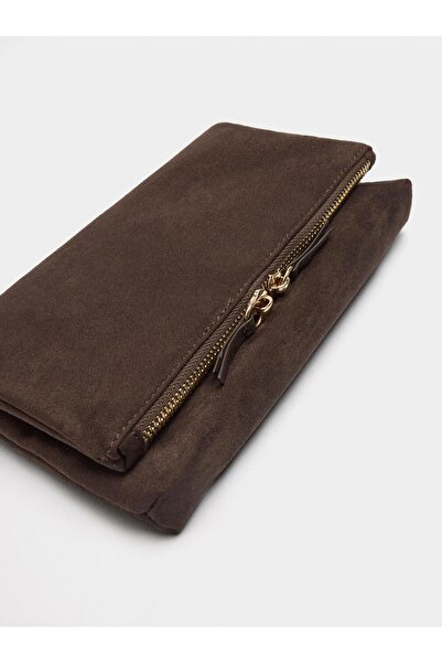 PARFOIS Kapaklı Deri Efektli Çapraz Çanta