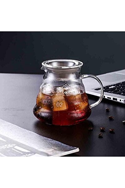 esplendor Espshopx Glass Drip Coffee Serving Jug - Drip Coffee Server - 600 m...