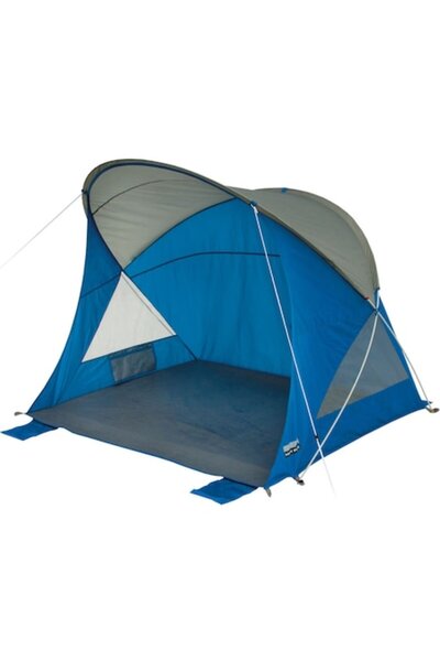 High Peak Sevilla Beach Tent, Blue and Gray