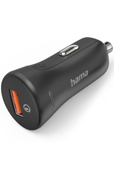 Hama Încărcător auto, Qualcomm 3.0, USB-A, negru