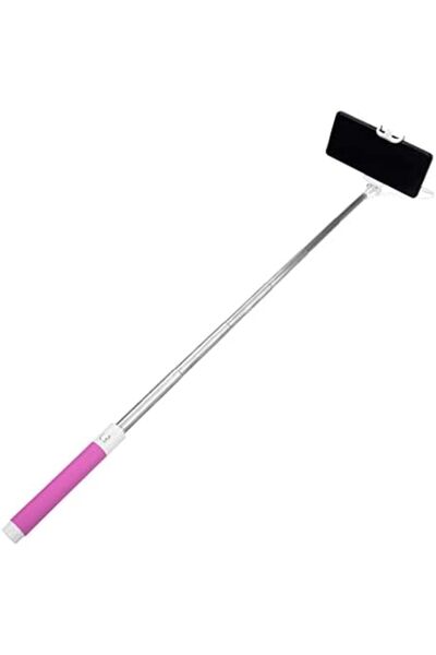 Nacario عصا التقاط صور السيلفي السلكية باللون الأبيض/الوردي من NrcrioShop AD-...