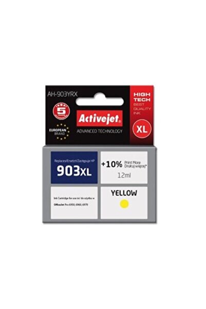 ActiveJet AH-903YRX Yellow Ink Cartridge