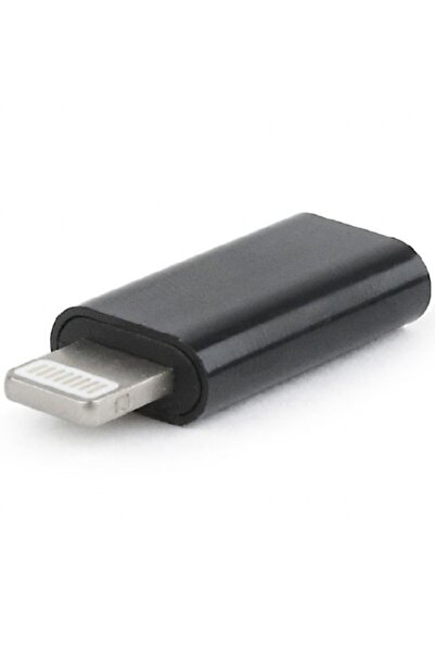 Gembird Adaptor Lightning (T) la USB Tip-C (M), Negru