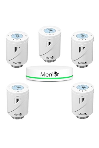Mentor Kit cu 5 capete termostatice