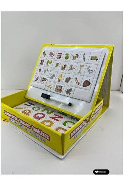 Nacario Nrcrioshop Toy English Magnetic Tablet with Erasable Pen 79 Pieces Ed...