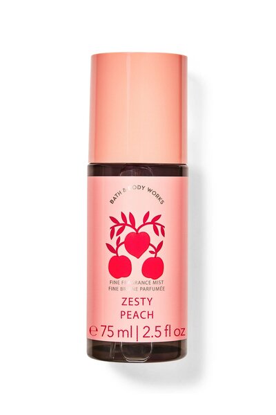 Bath & Body Works Zesty Peach Seyahat Boy Vücut Spreyi 75 mL