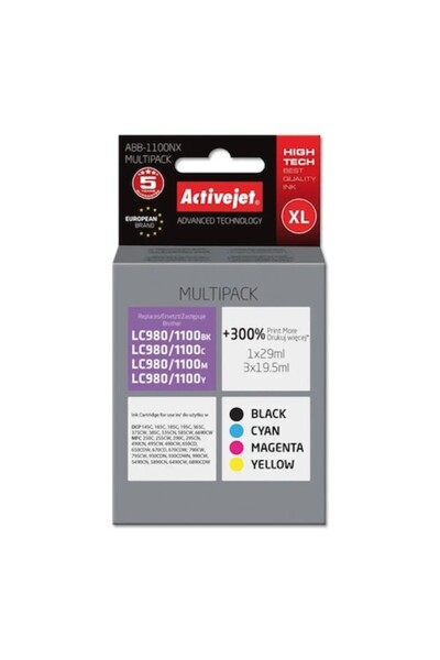ActiveJet Ink Cartridge ABB-1100NX | Brother LC1100, LC980