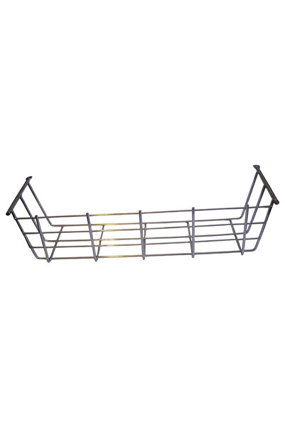 OEM Door-mounted storage shelf, 41 x 10.5 x 9 cm, metal, silver
