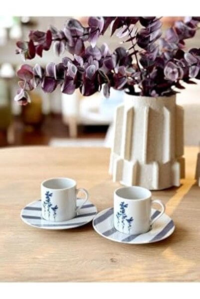 Nacario Nrcrioshop Girye Desen6 2-Person 4-Piece Coffee Cup 90Cc 04Ppo000641 ...